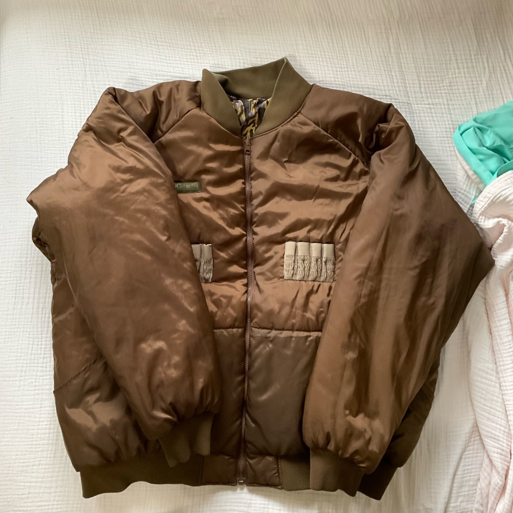 Columbia Men's Brown Bomber Jacket